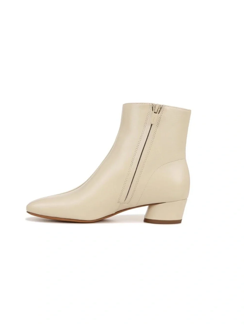 Vince Ravenna Leather Bootie Moonlight Size 6 US/ 36 EU